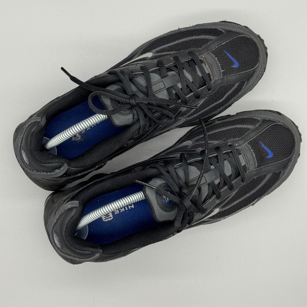 Nike Shox TL Nova Mens Running Shoes Black Anthracite Blue IM5999-010 Size 10.5